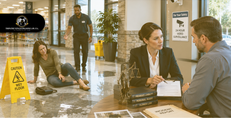 Slip and fall accident legal guidance